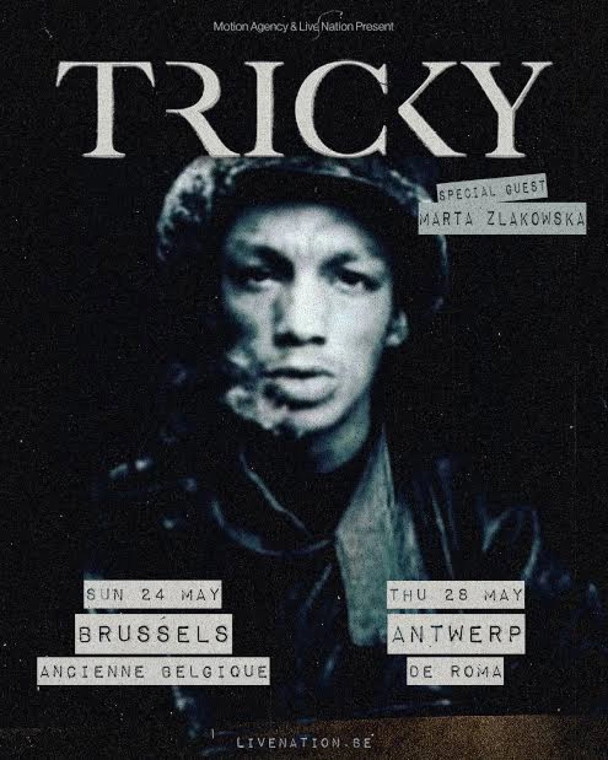 Billets Tricky (De Roma - Anvers)