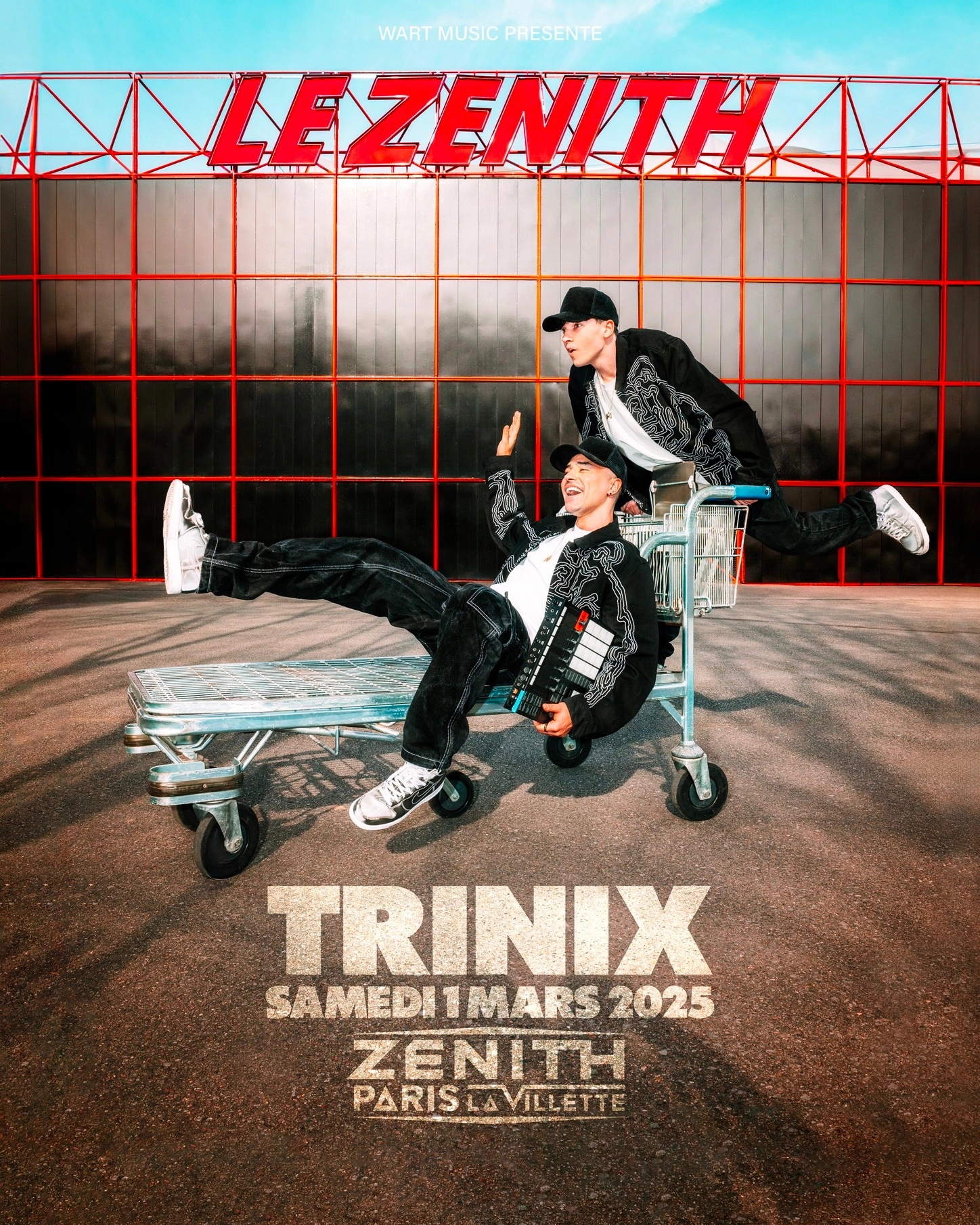 Trinix en Zenith Paris Tickets