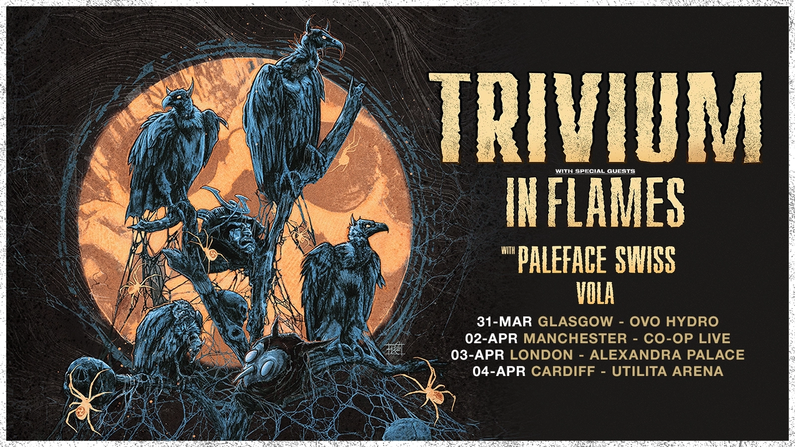 Billets Trivium - In Flames (Co-op Live - Manchester)