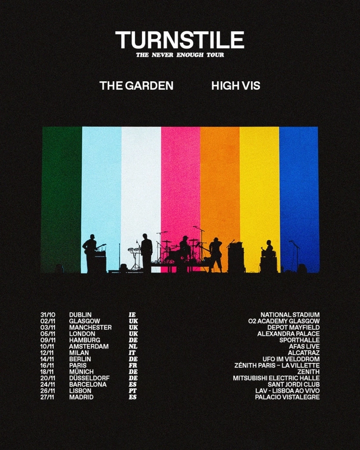 Billets Turnstile (Palau Sant Jordi - Barcelone)