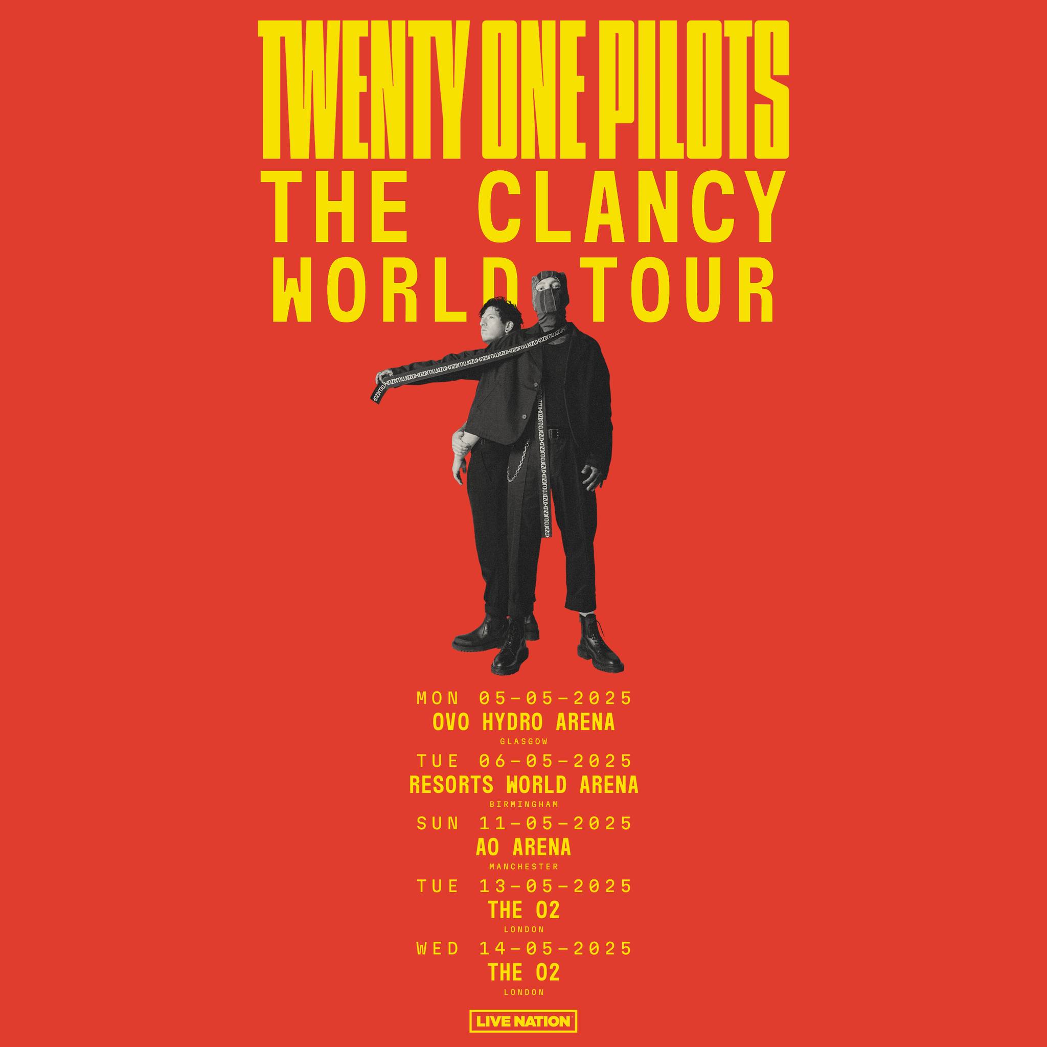 Twenty One Pilots at NEC Birmingham Tickets