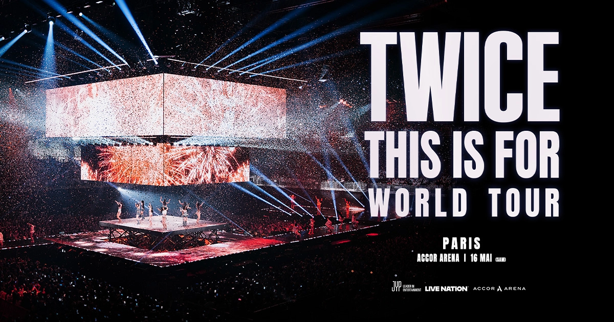 Billets TWICE (Accor Arena - Paris)