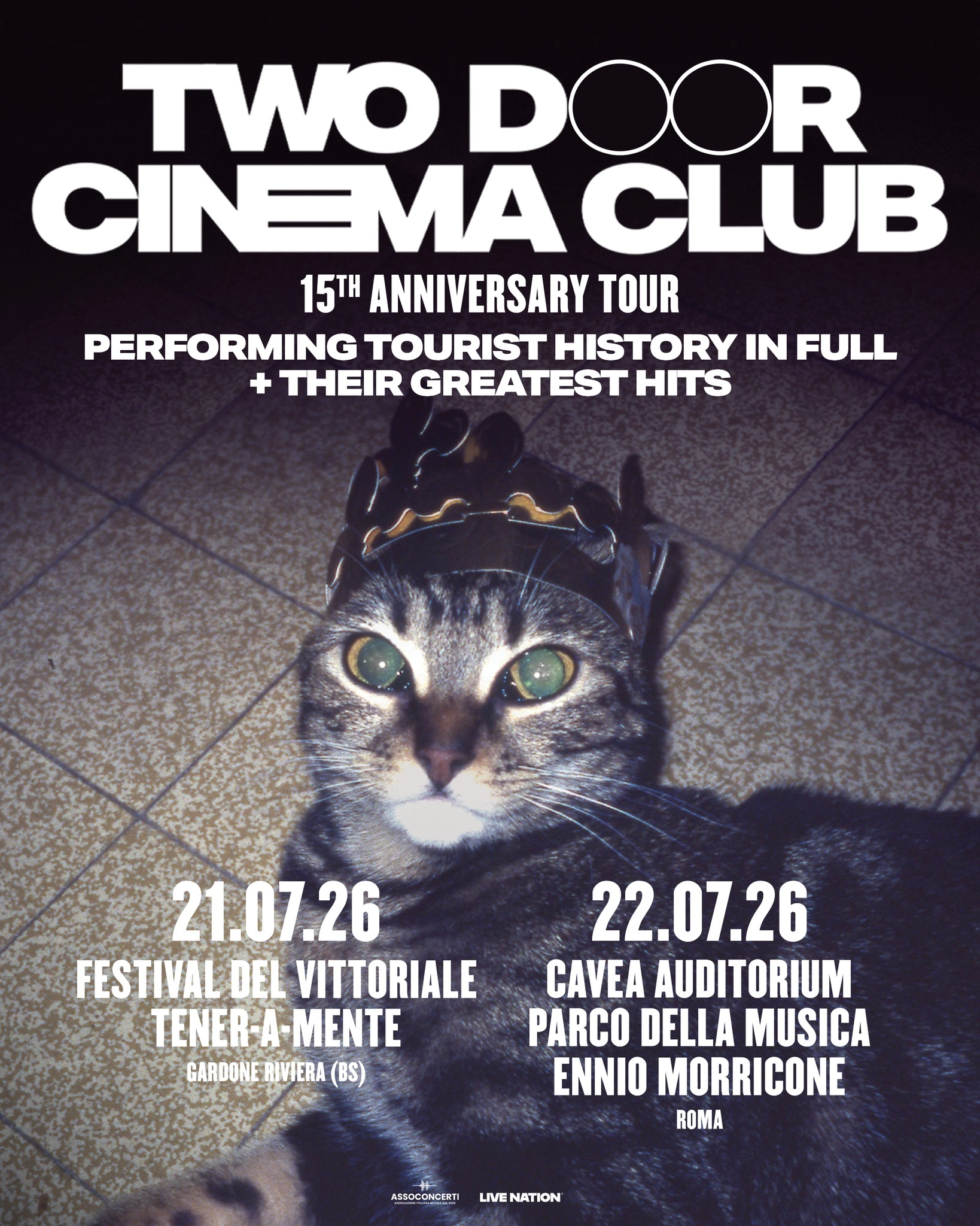 Two Door Cinema Club al Cavea Auditorium Parco della Musica Tickets