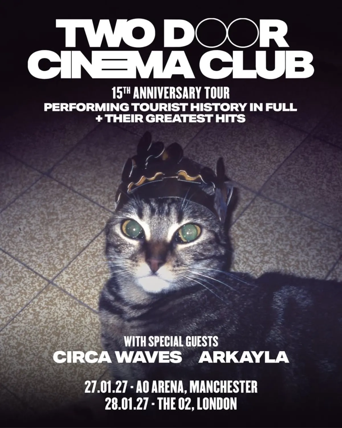 Two Door Cinema Club at Manchester AO Arena Tickets