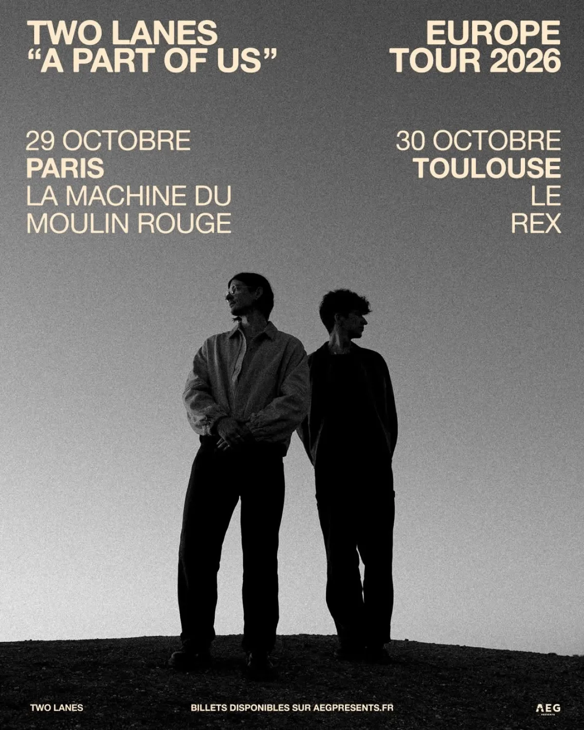 Two Lanes at La Machine du Moulin Rouge Tickets