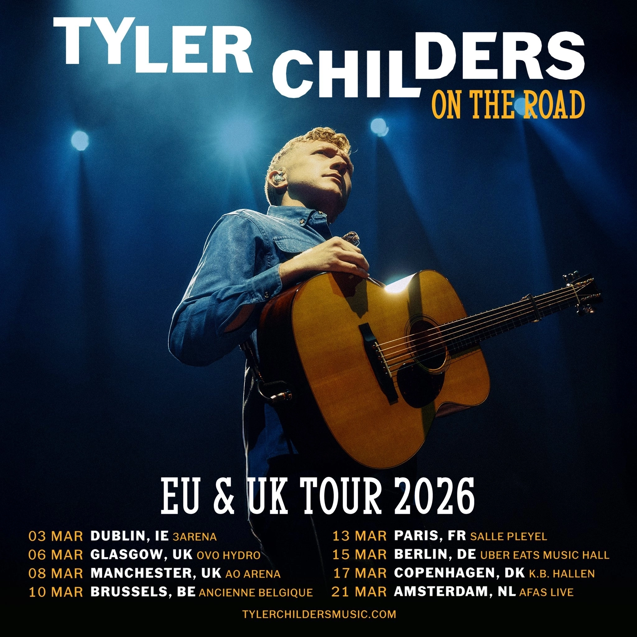 Billets Tyler Childers (3Arena Dublin - Dublin)