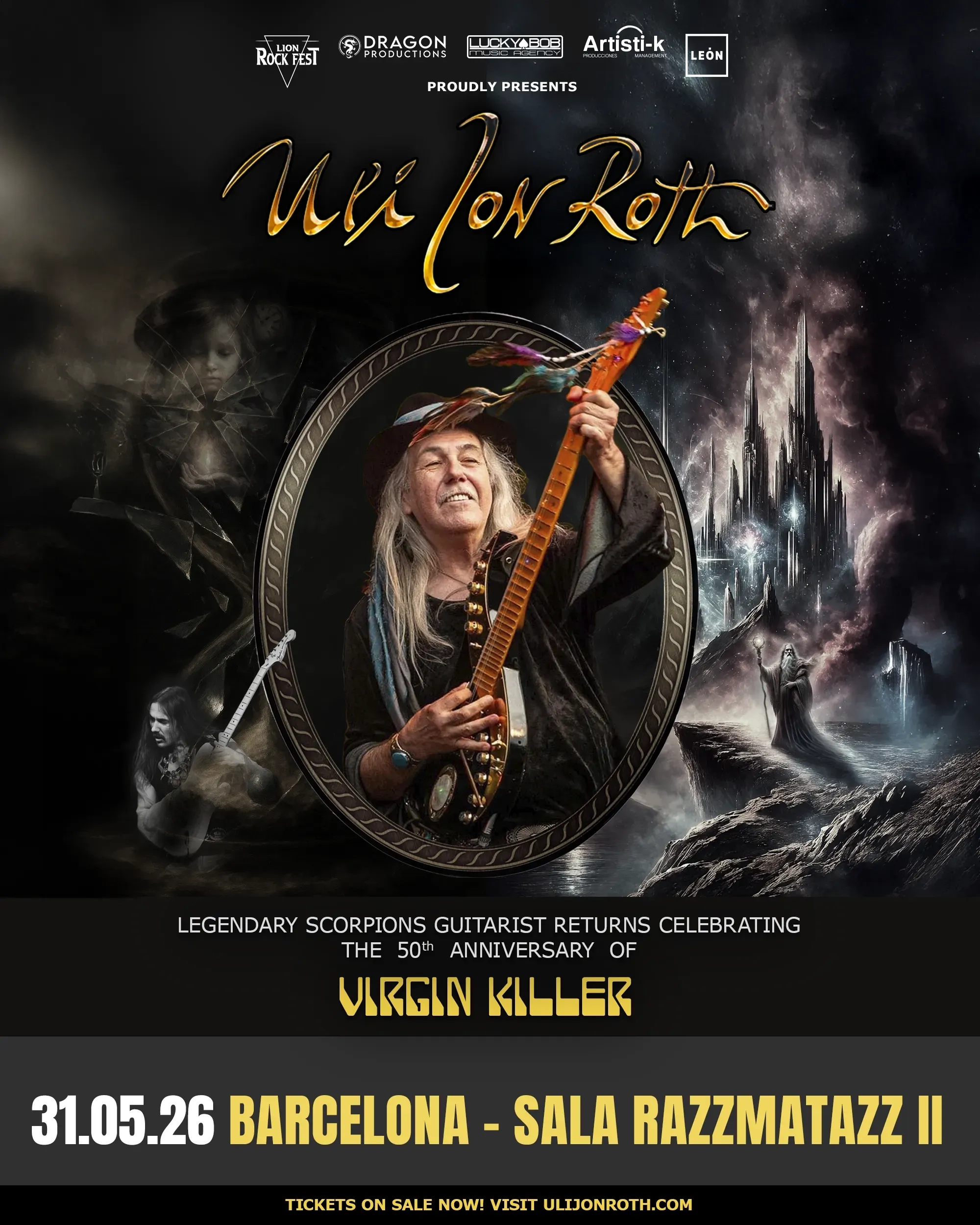 Uli Jon Roth en Razzmatazz Tickets
