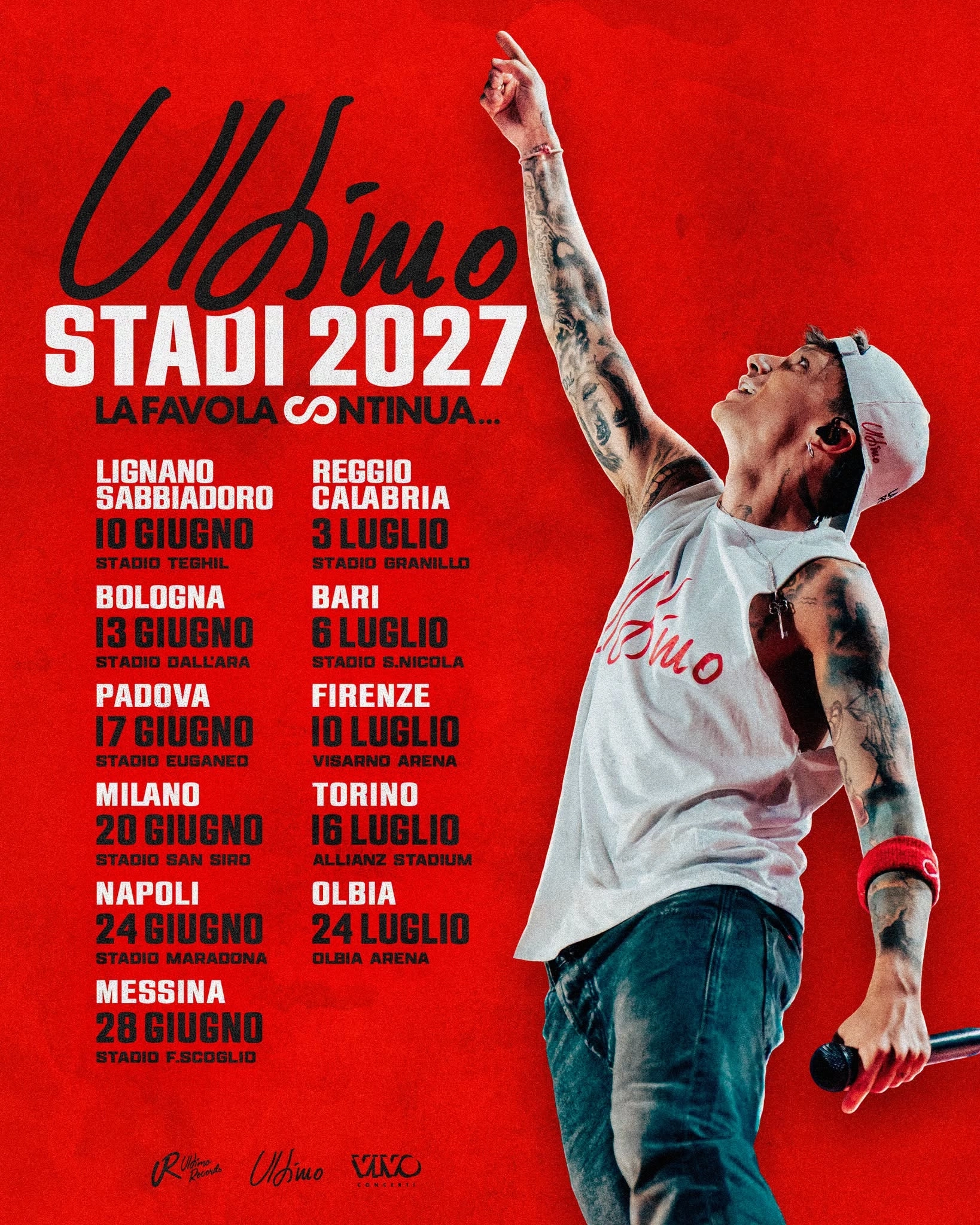 Ultimo at Stadio Diego Armando Maradona Tickets
