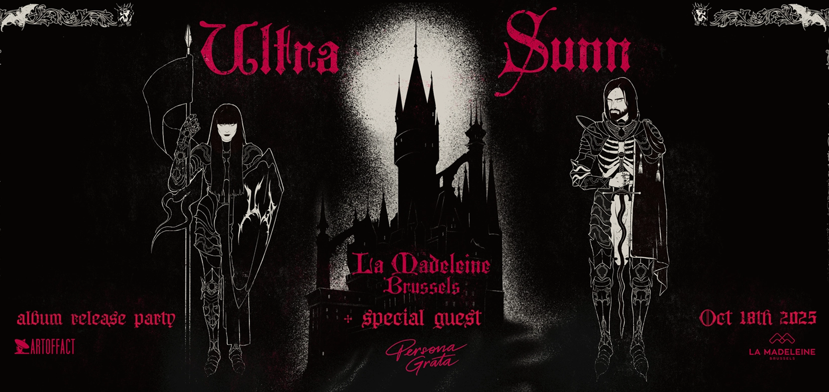 Billets Ultra Sunn (La Madeleine Bruxelles - Bruxelles)