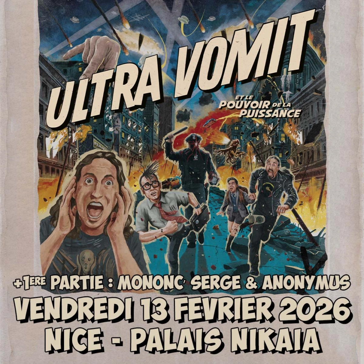 Billets Ultra Vomit (Palais Nikaia - Nice)