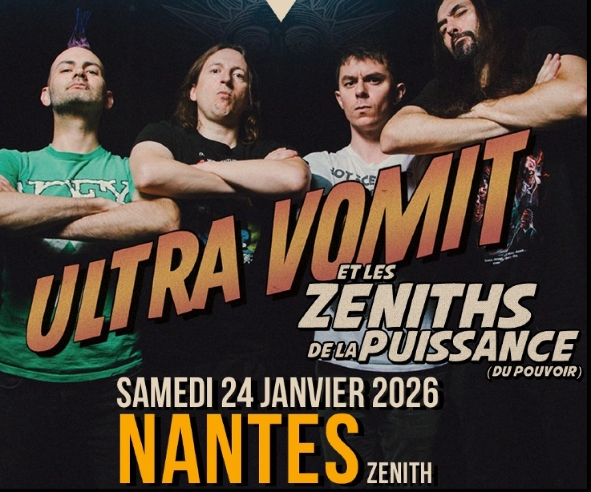 Billets Ultra Vomit (Zenith Nantes - Nantes)