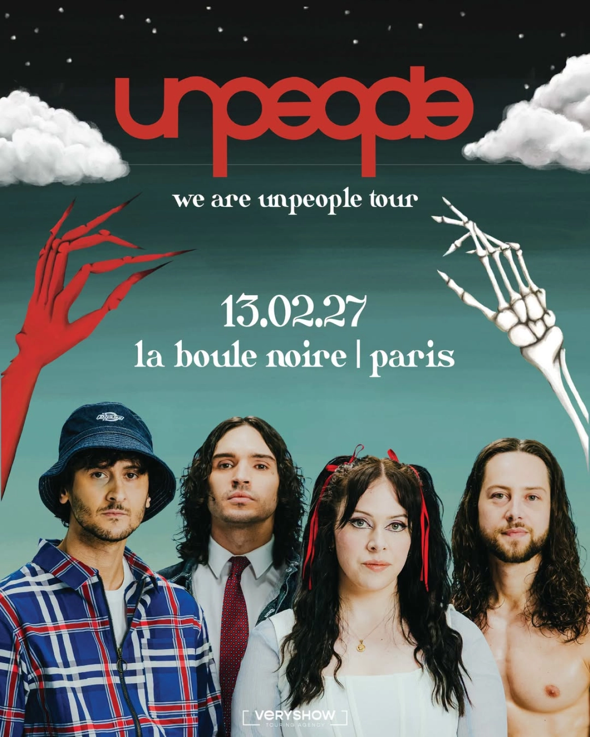 Billets unpeople (La Boule Noire - Paris)