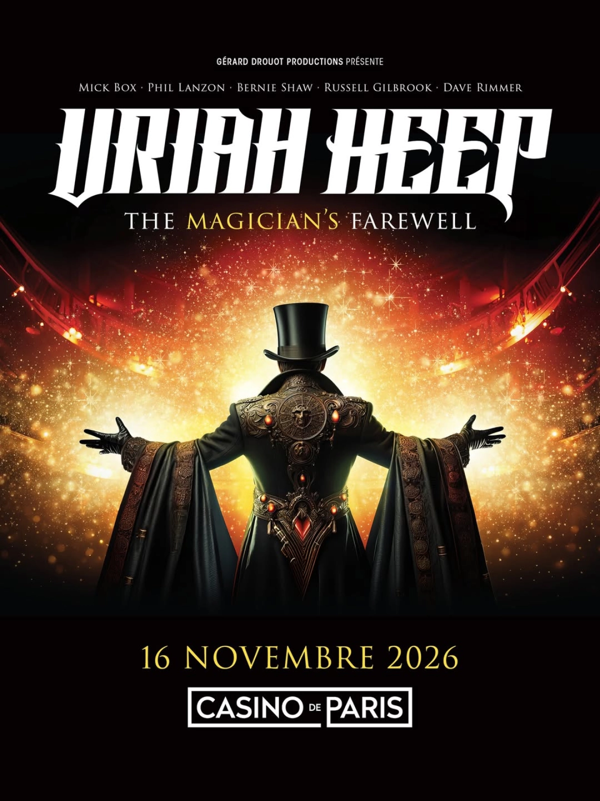 Uriah Heep at Casino de Paris Tickets