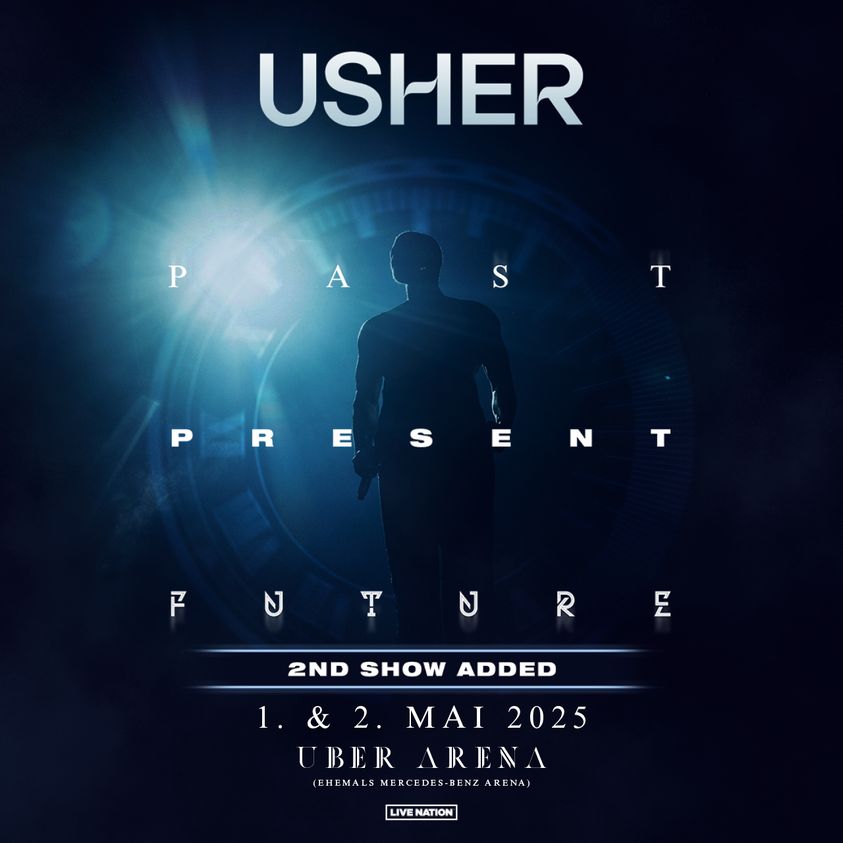 Usher in der Uber Arena Tickets