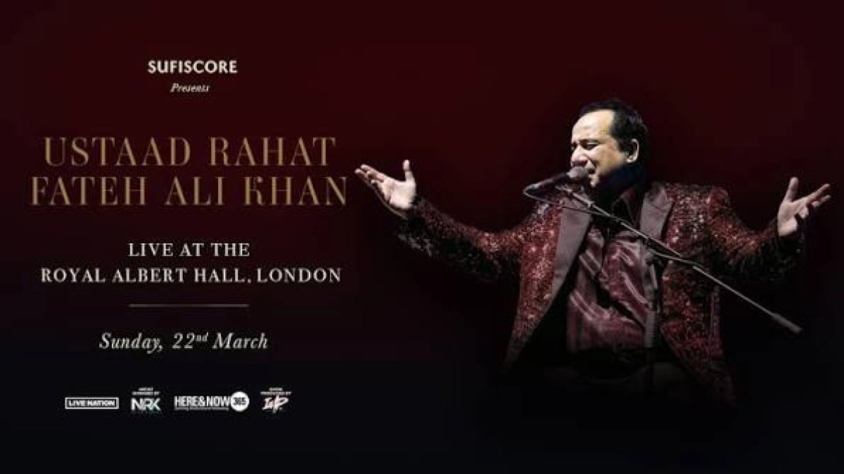 Ustad Rahat Fateh Ali Khan at Royal Albert Hall Tickets