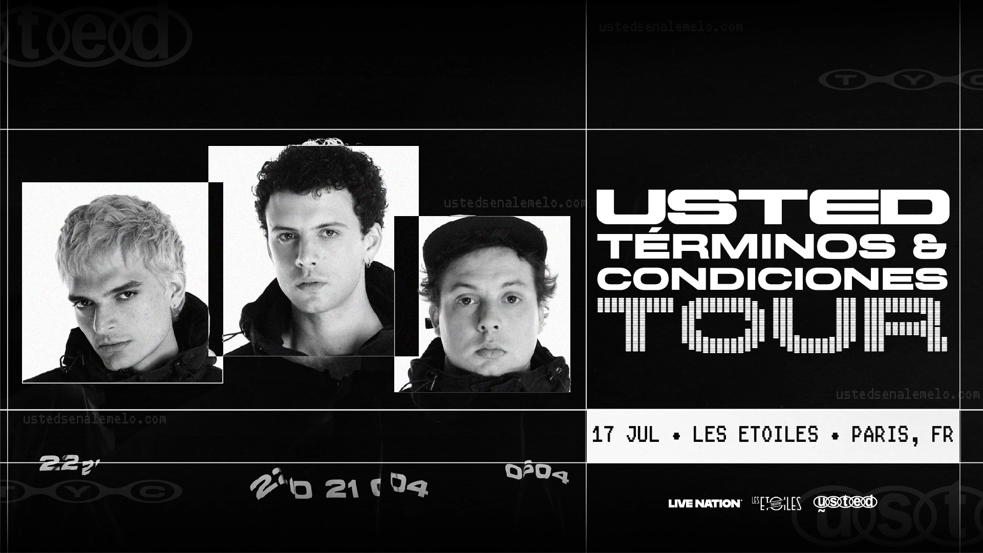 Usted Senalemelo at Les Etoiles Tickets