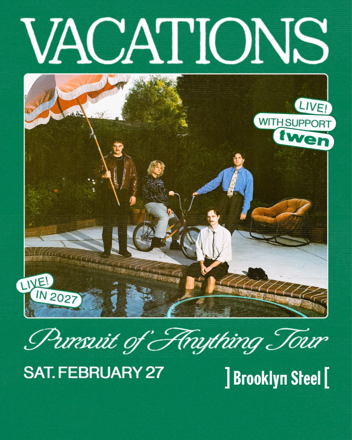 Vacations at Brooklyn Steel Tickets