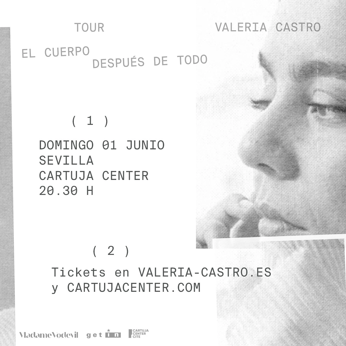 Billets Valeria Castro (Cartuja Center Cite - Seville)