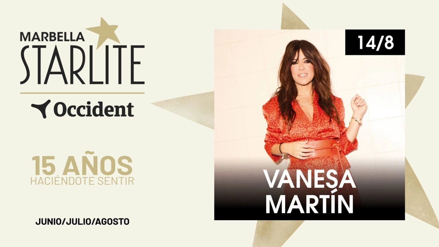 Vanesa Martín at Starlite Marbella Tickets