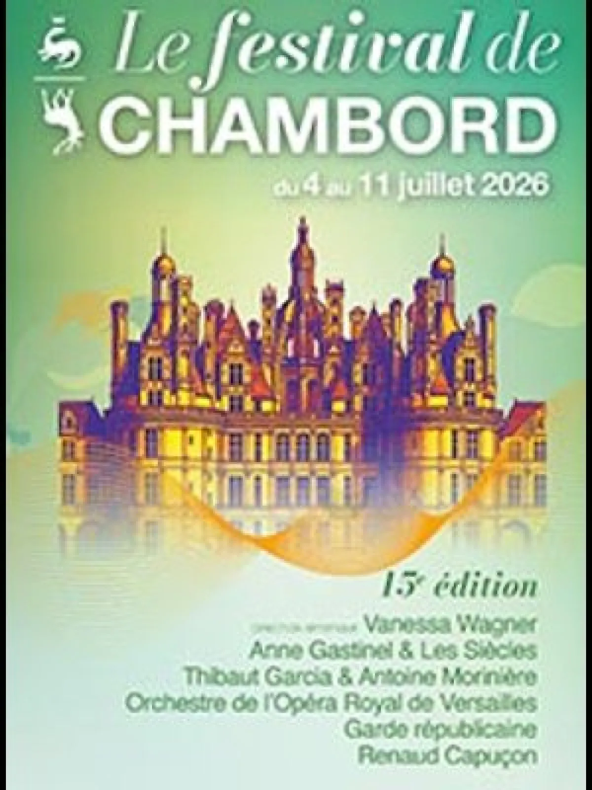 Billets Vanessa Wagner (Chateau de Chambord - Chambord)