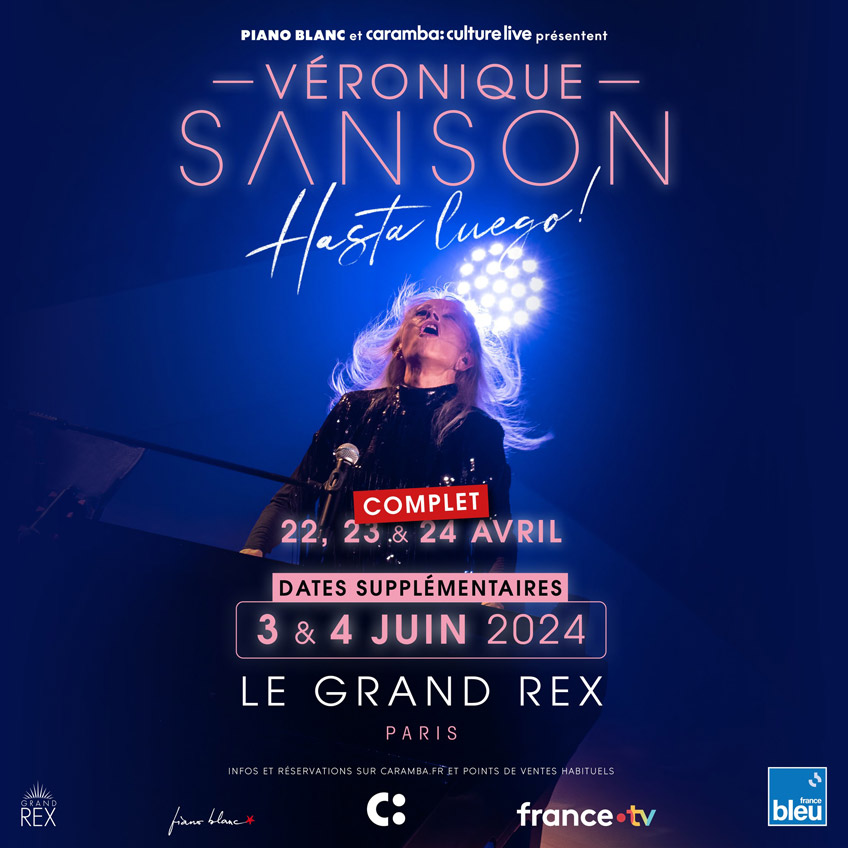 Billets Veronique Sanson (Le Grand Rex - Paris)