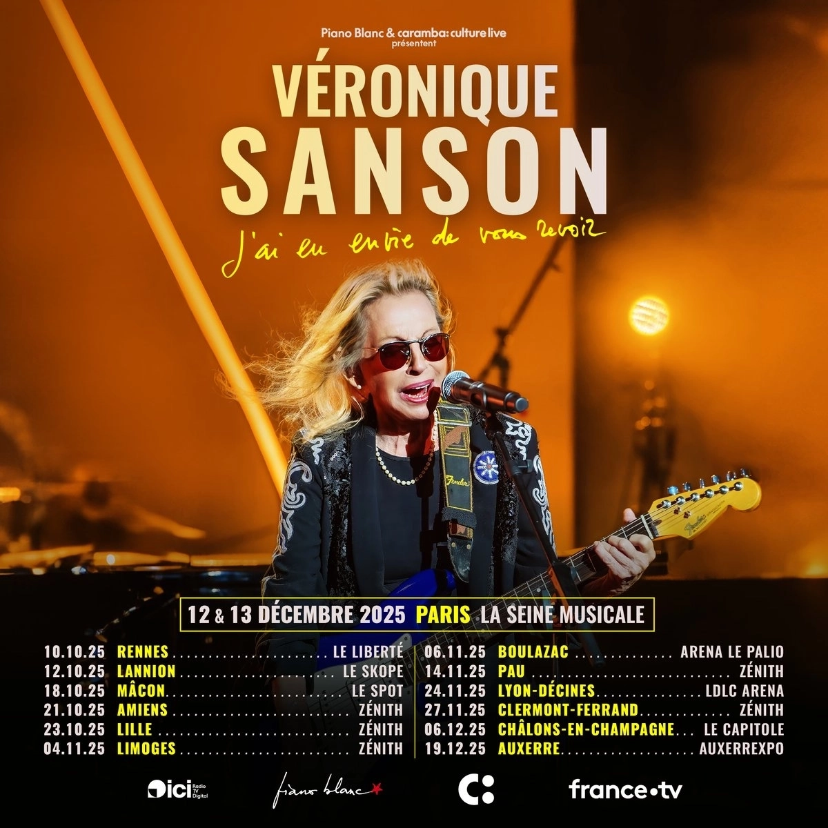 Billets Veronique Sanson (Summum - Grenoble)