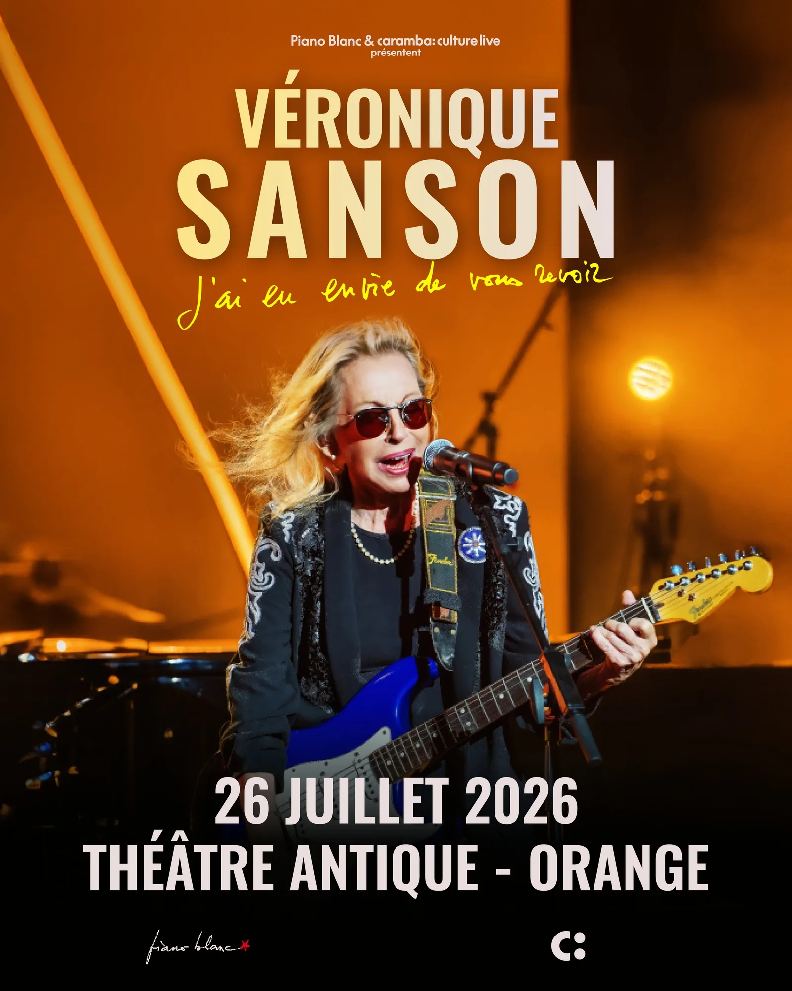 Veronique Sanson en Theatre Antique Orange Tickets
