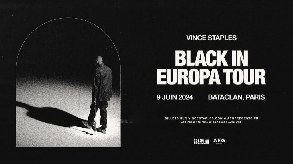 Vince Staples at Bataclan Tickets