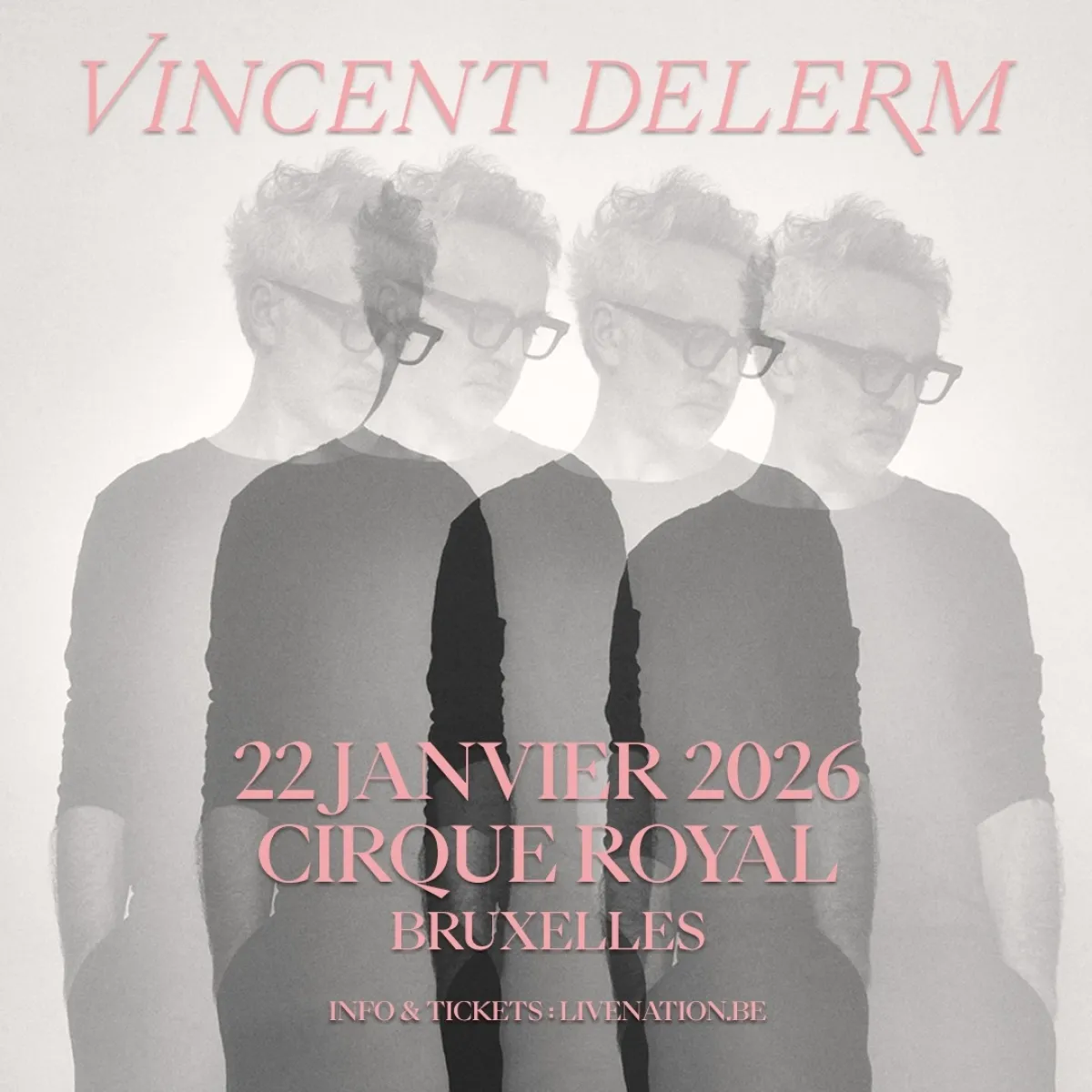 Billets Vincent Delerm (Cirque Royal Bruxelles - Bruxelles)