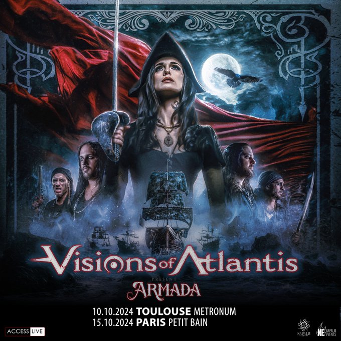 Visions Of Atlantis at Le Metronum Tickets