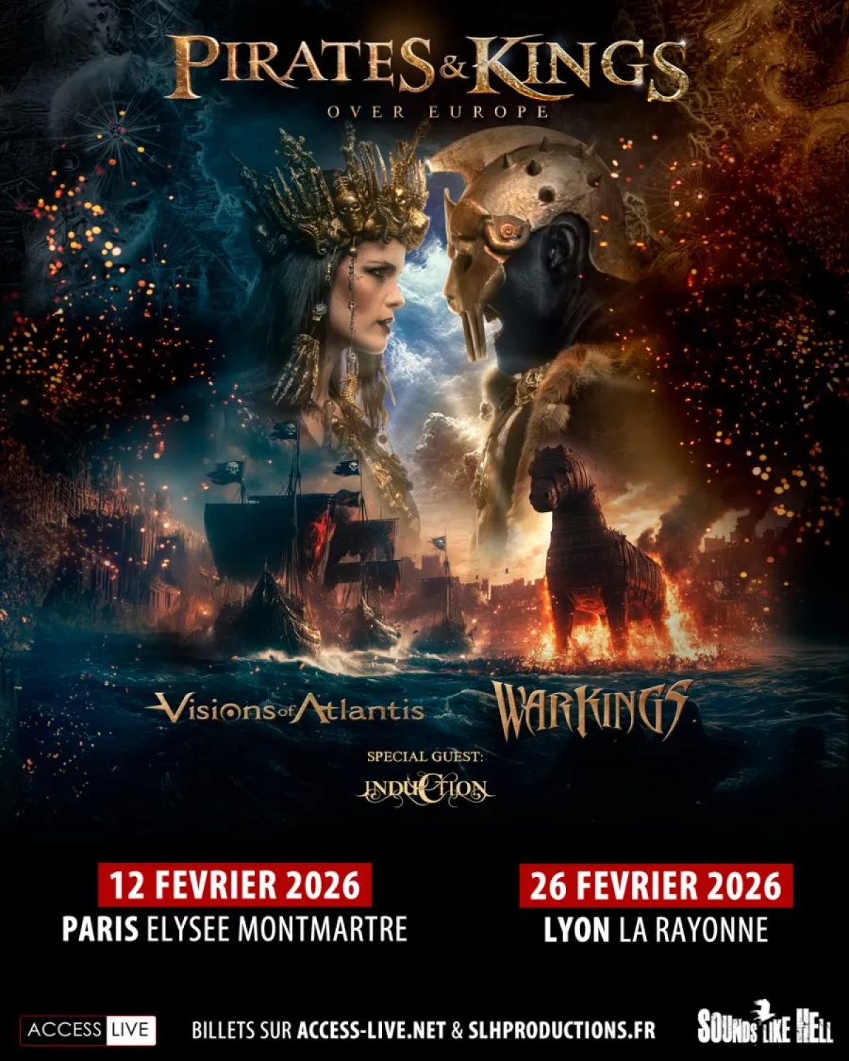 Billets Visions Of Atlantis - Warkings (La Rayonne - Villeurbanne)