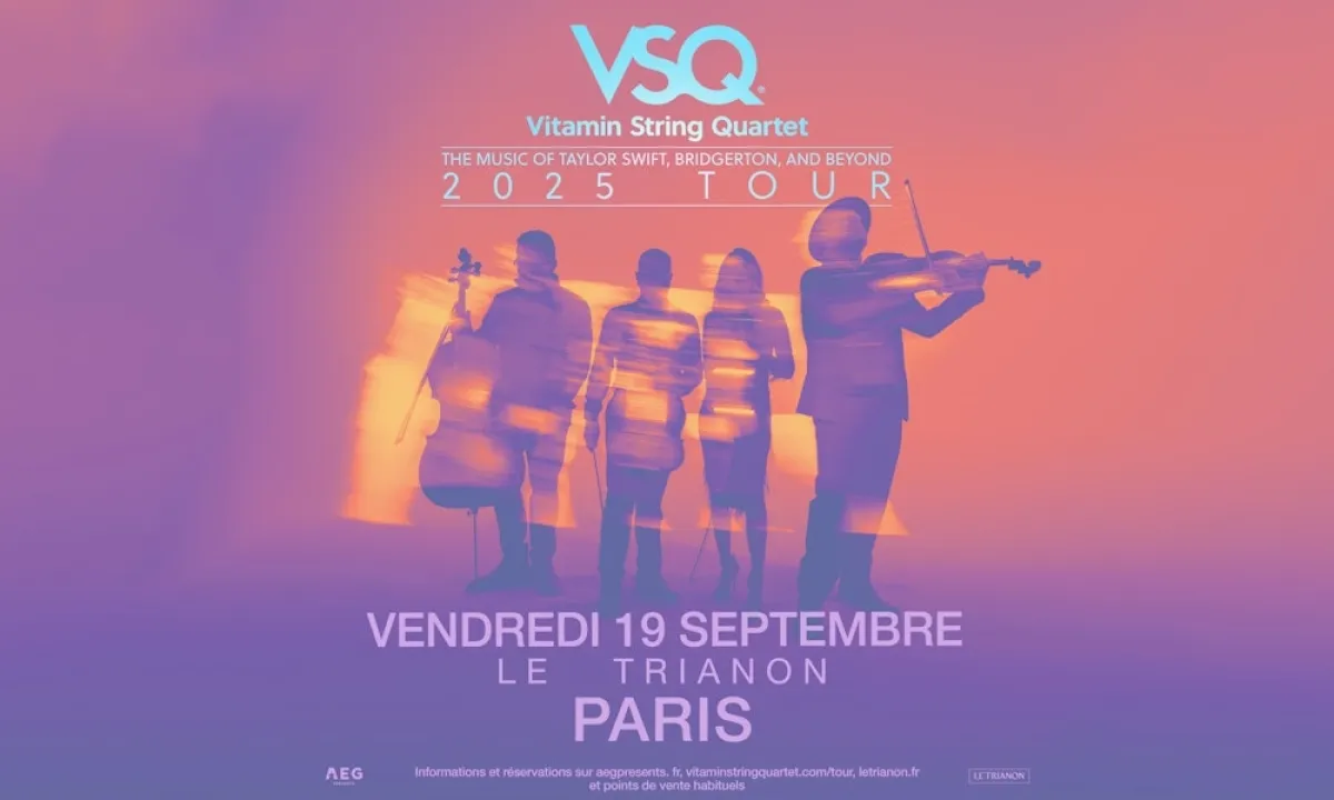 Billets Vitamin String Quartet (Le Trianon - Paris)