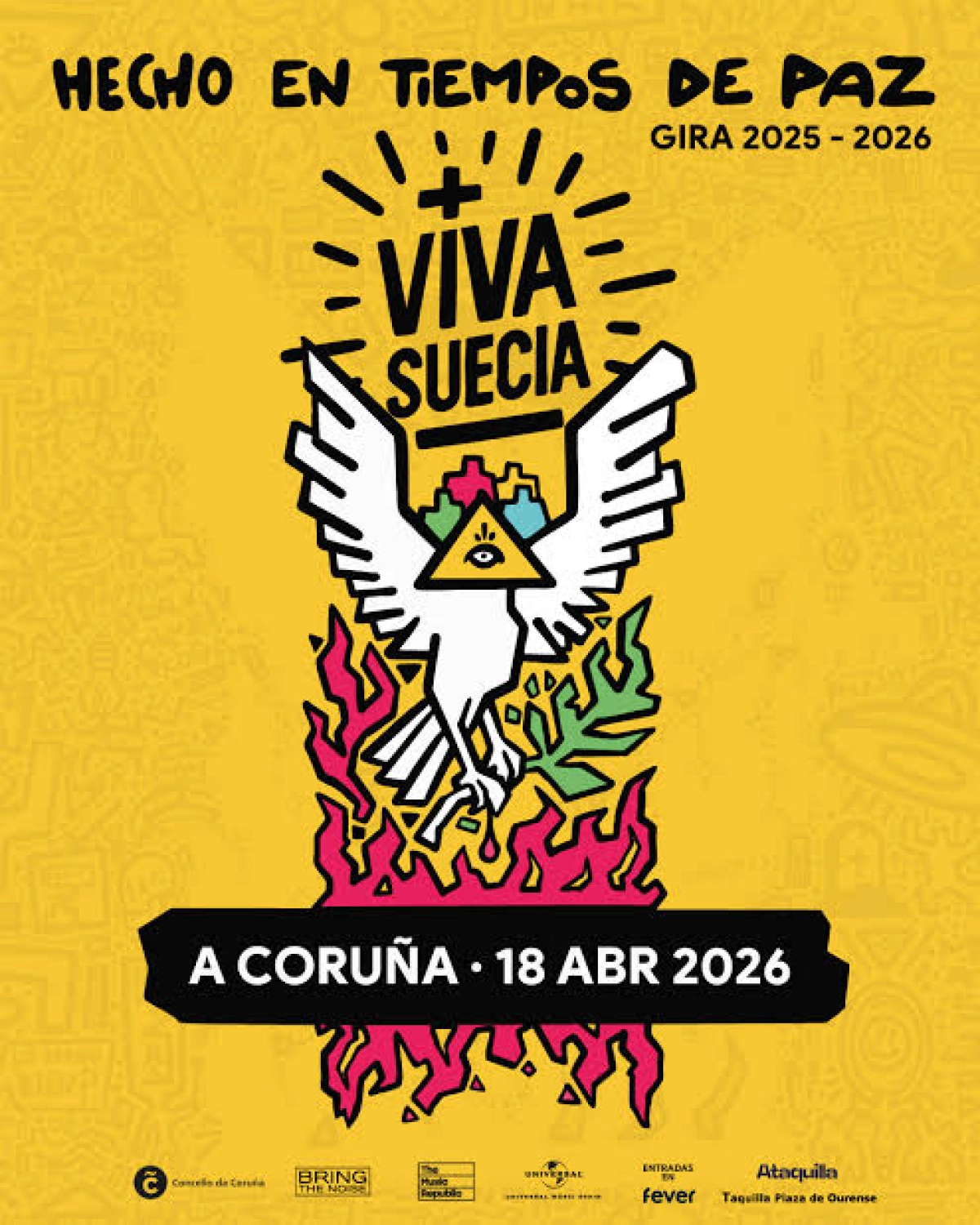 Viva Suecia en Coliseum da Coruna Tickets