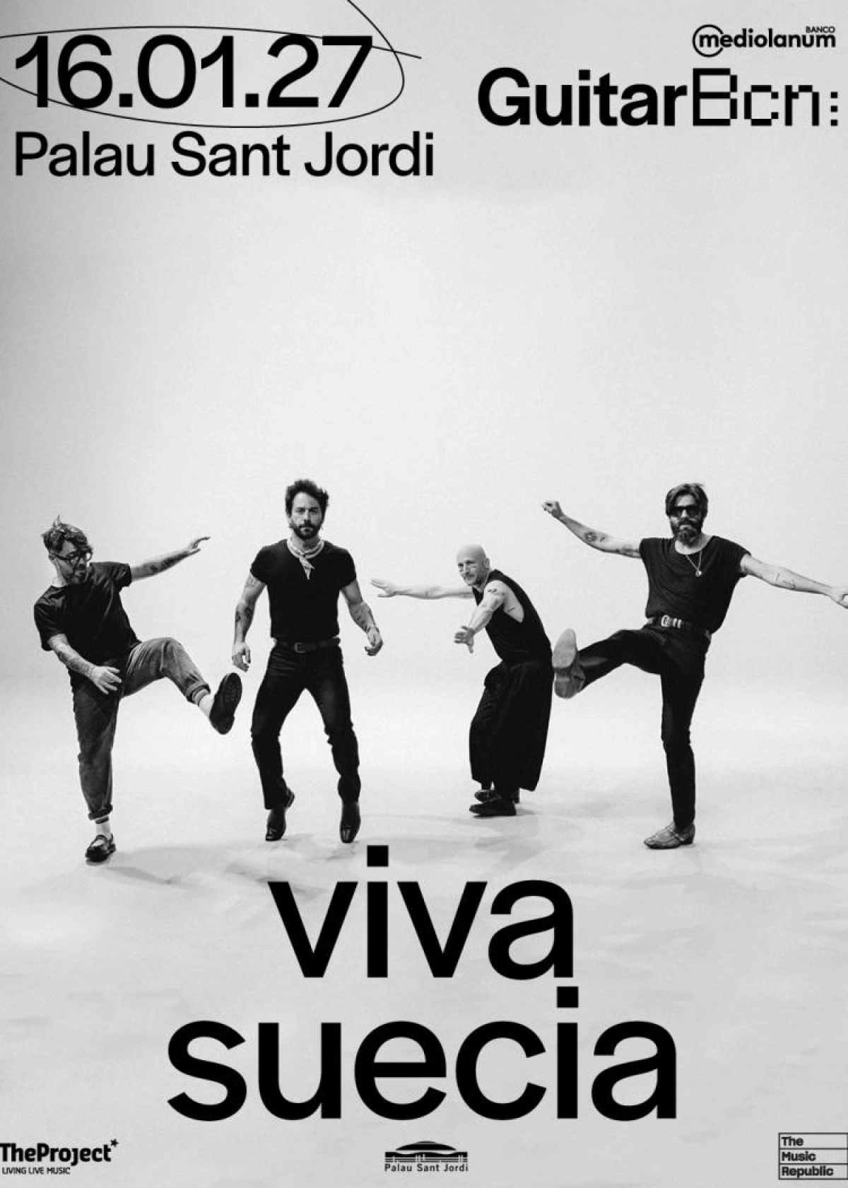 Billets Viva Suecia (Palau Sant Jordi - Barcelone)
