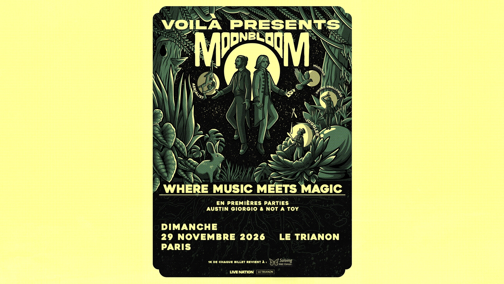 VOILÀ en Le Trianon Tickets