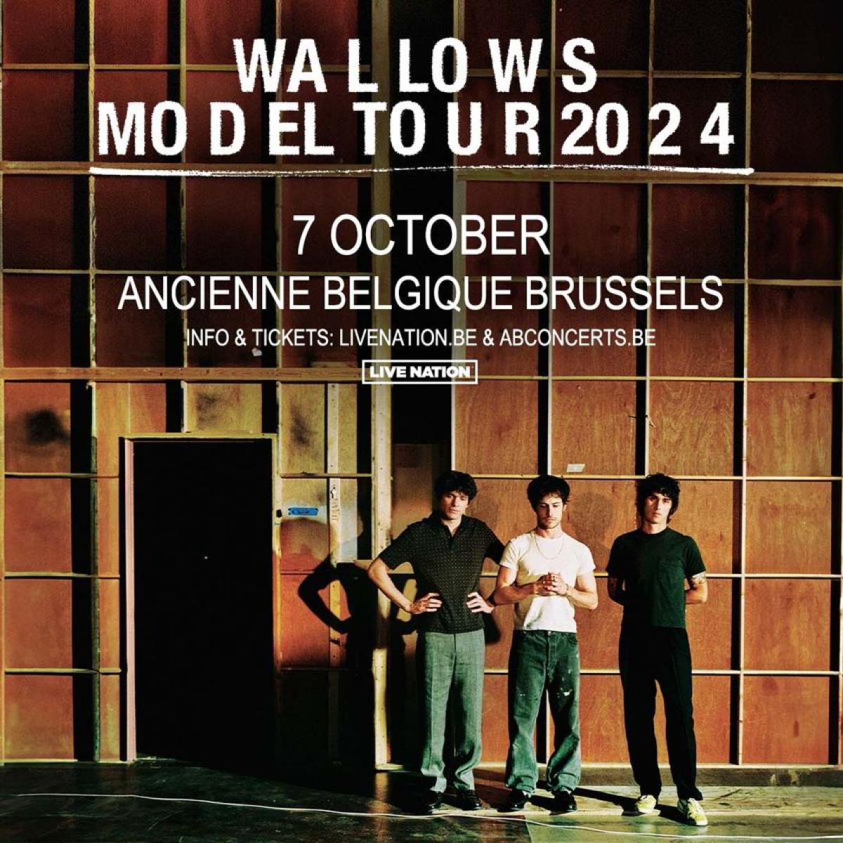 Billets Wallows (Ancienne Belgique - Bruxelles)