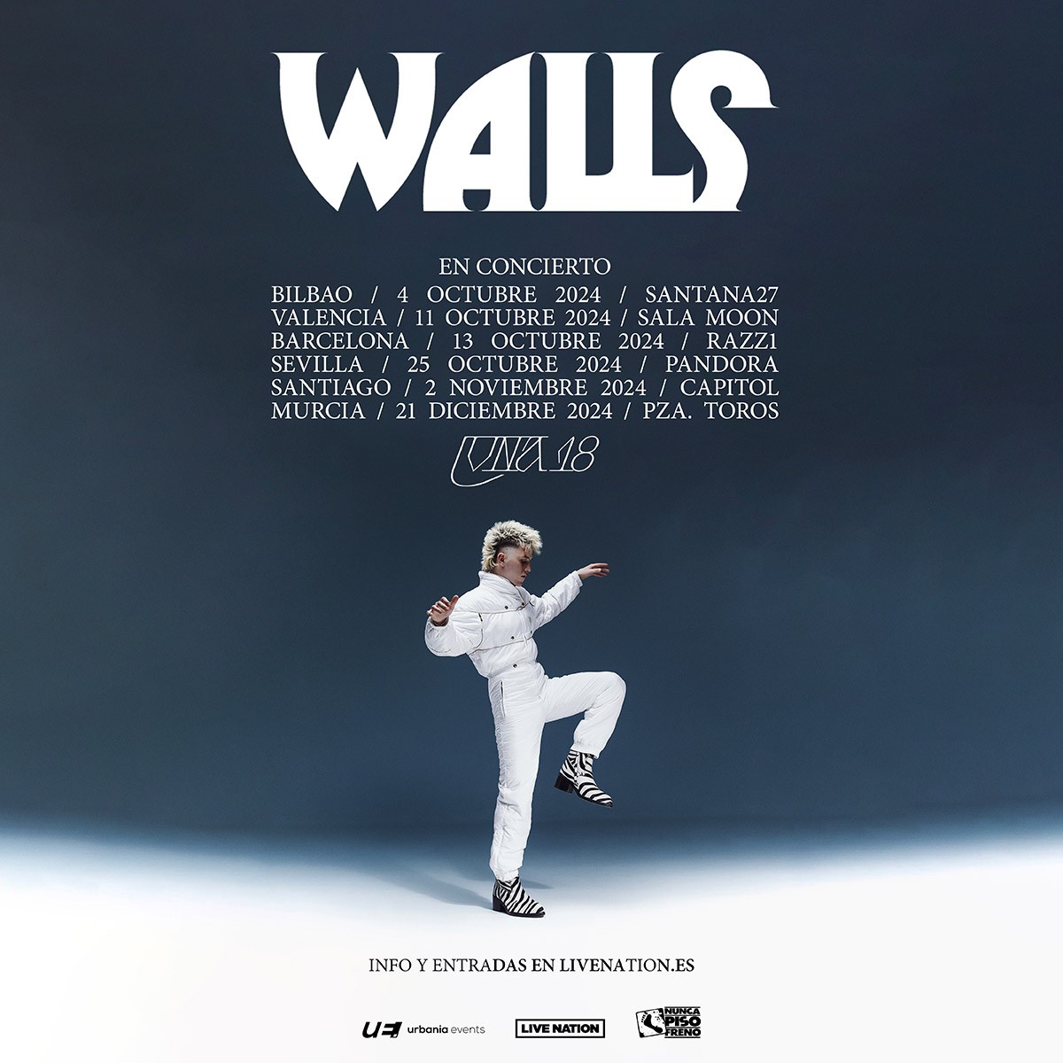 Walls en Moon Valencia Tickets