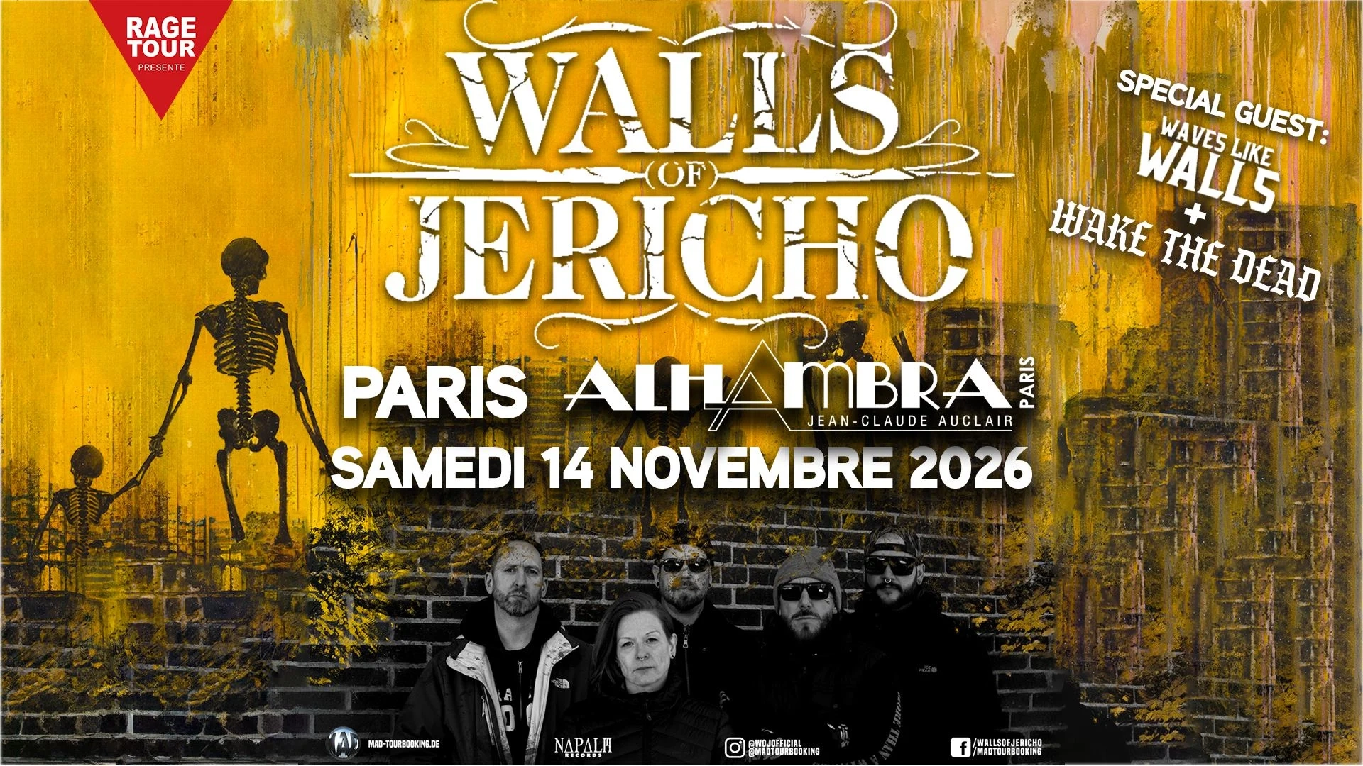 Walls of Jericho at Alhambra Tickets