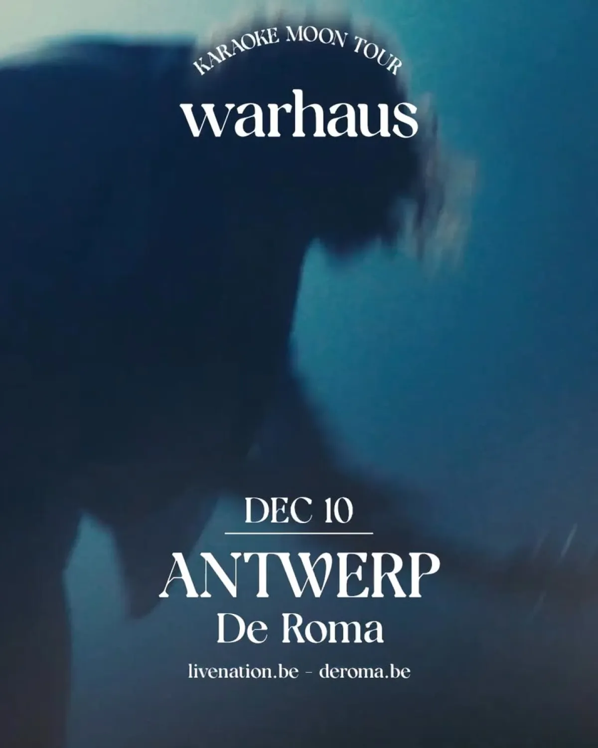 Billets Warhaus (De Roma - Anvers)