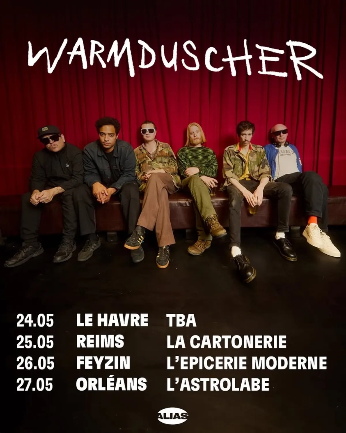 Billets Warmduscher (L'Epicerie Moderne - Feyzin)