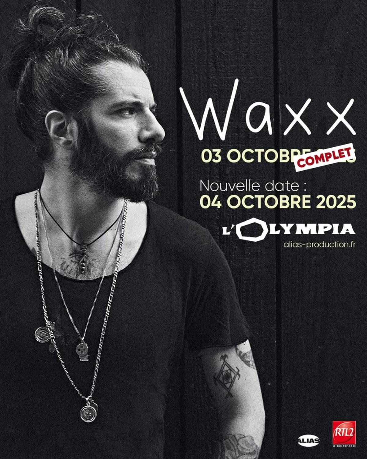 Billets Waxx (Olympia - Paris)