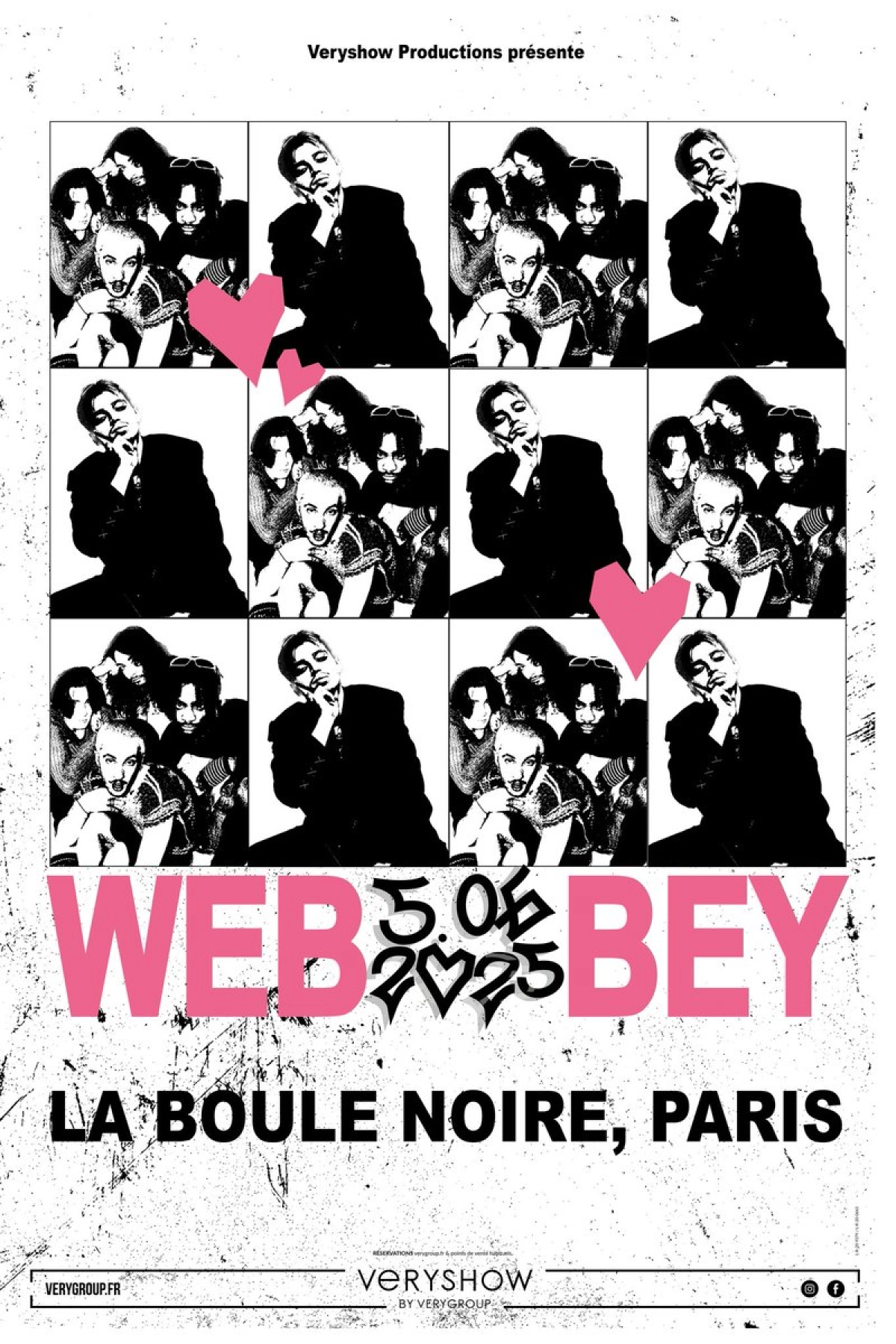 Web Bey en La Boule Noire Tickets