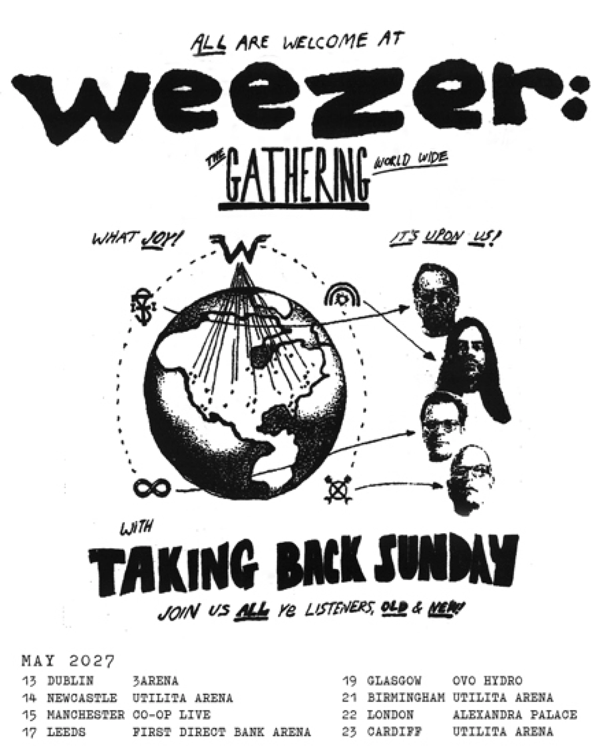 Weezer at Alexandra Palace Tickets