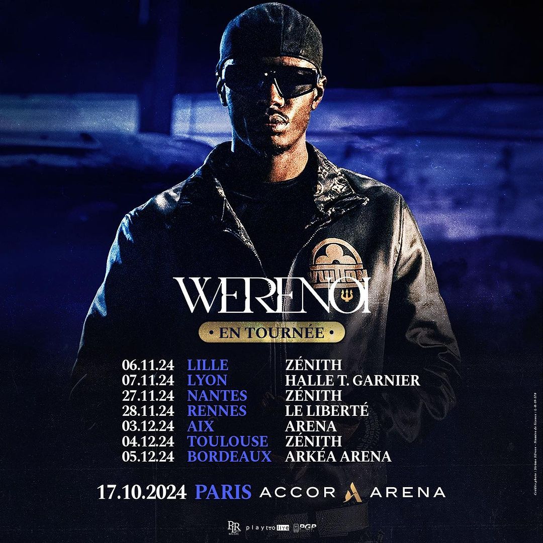 Werenoi en Accor Arena Tickets