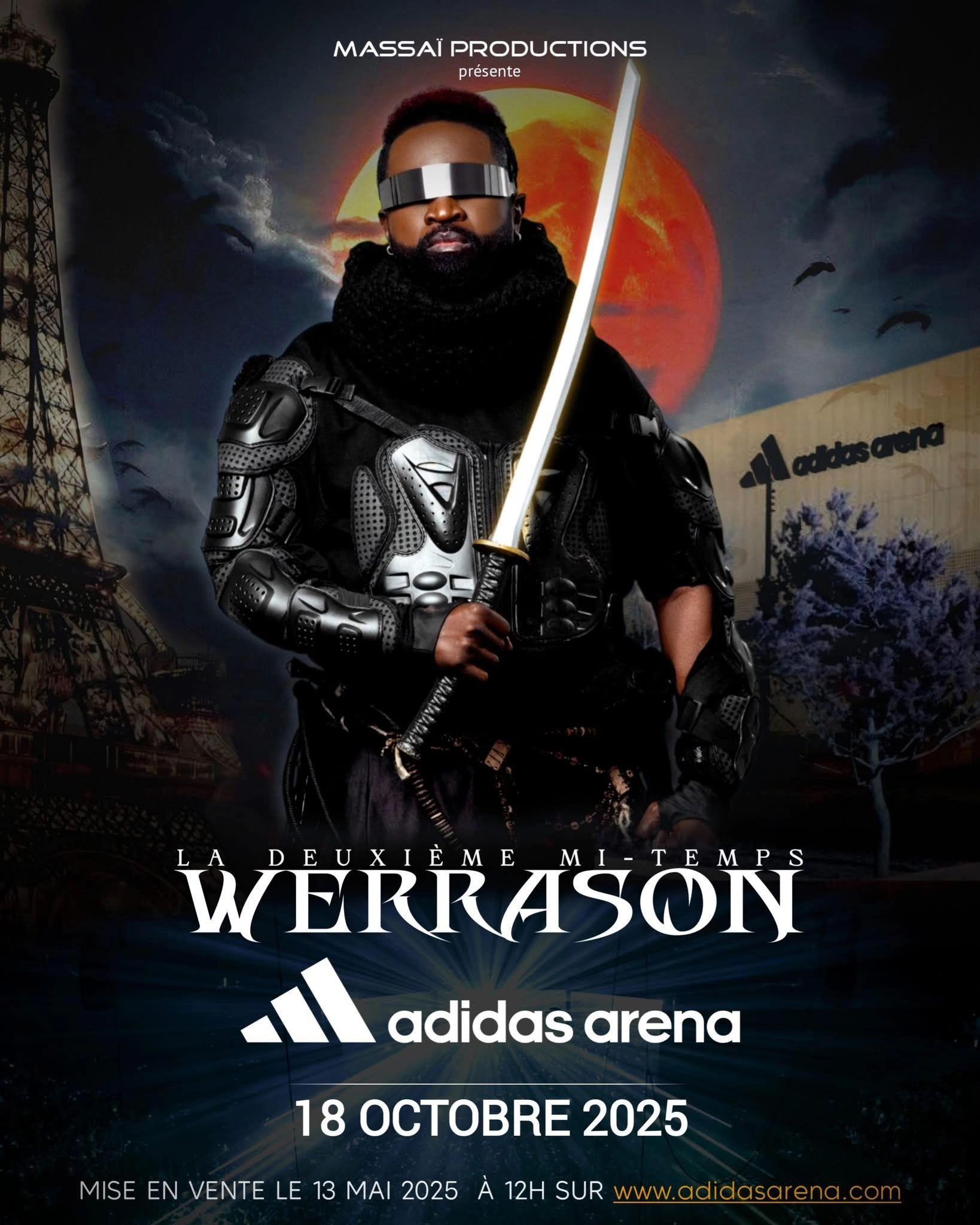 Billets Werrason (Adidas Arena - Paris)