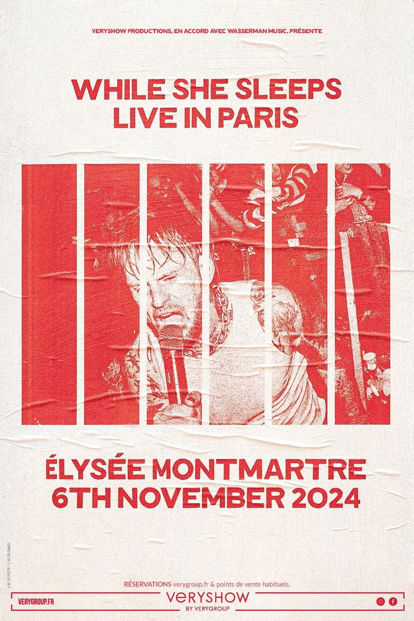 While She Sleeps in der Elysee Montmartre Tickets