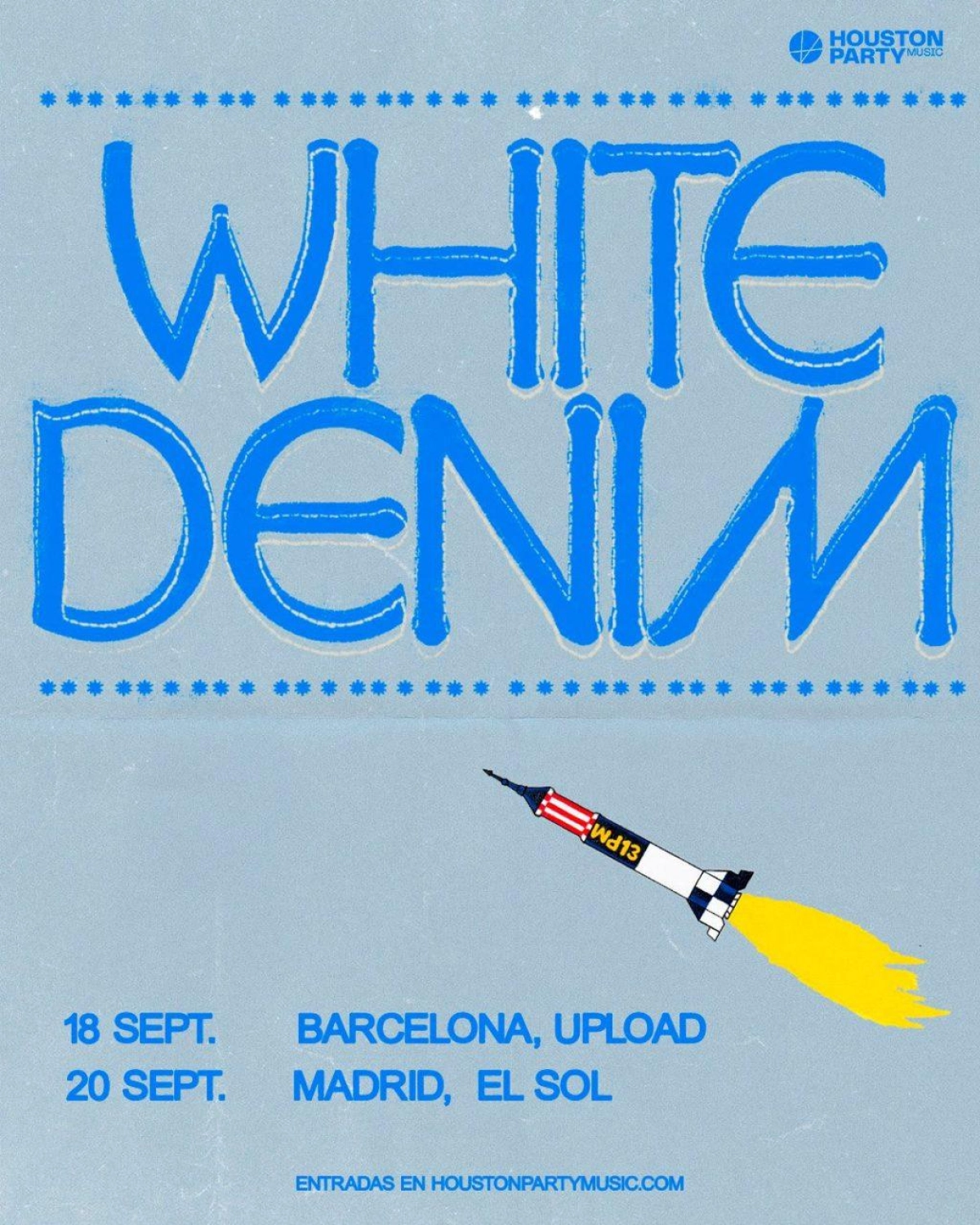 White Denim en Sala Upload Tickets
