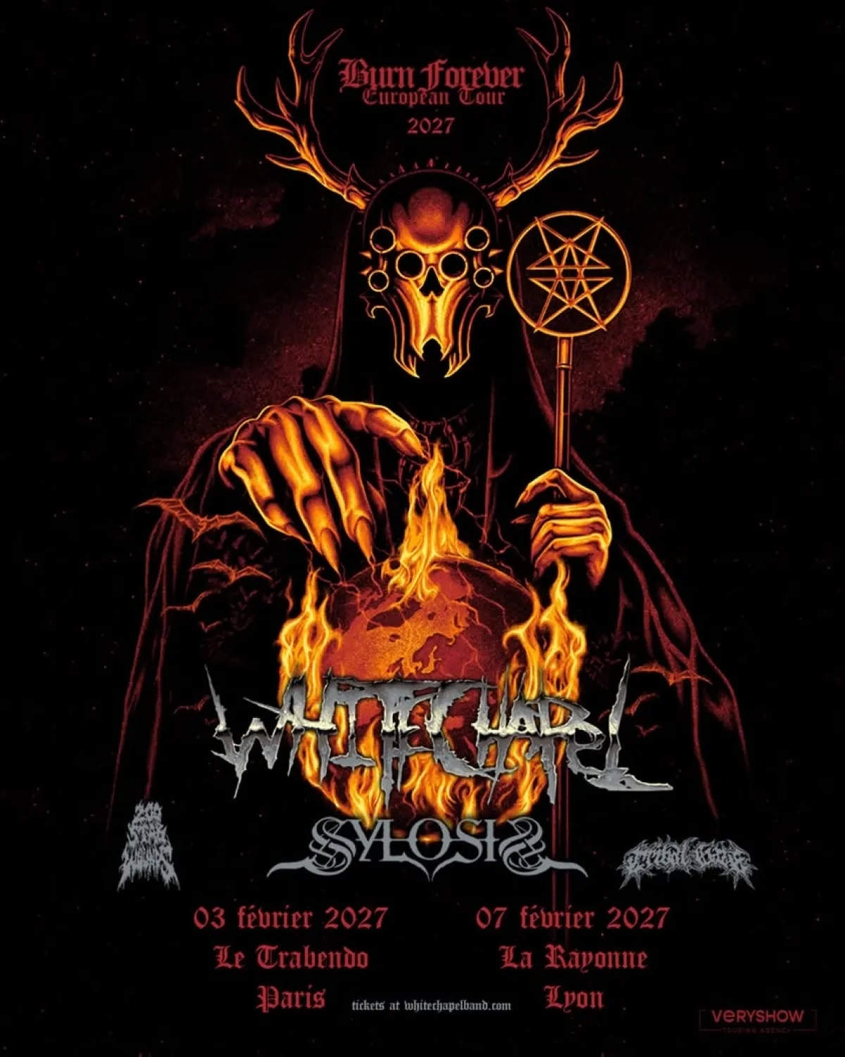 Whitechapel at La Rayonne Tickets