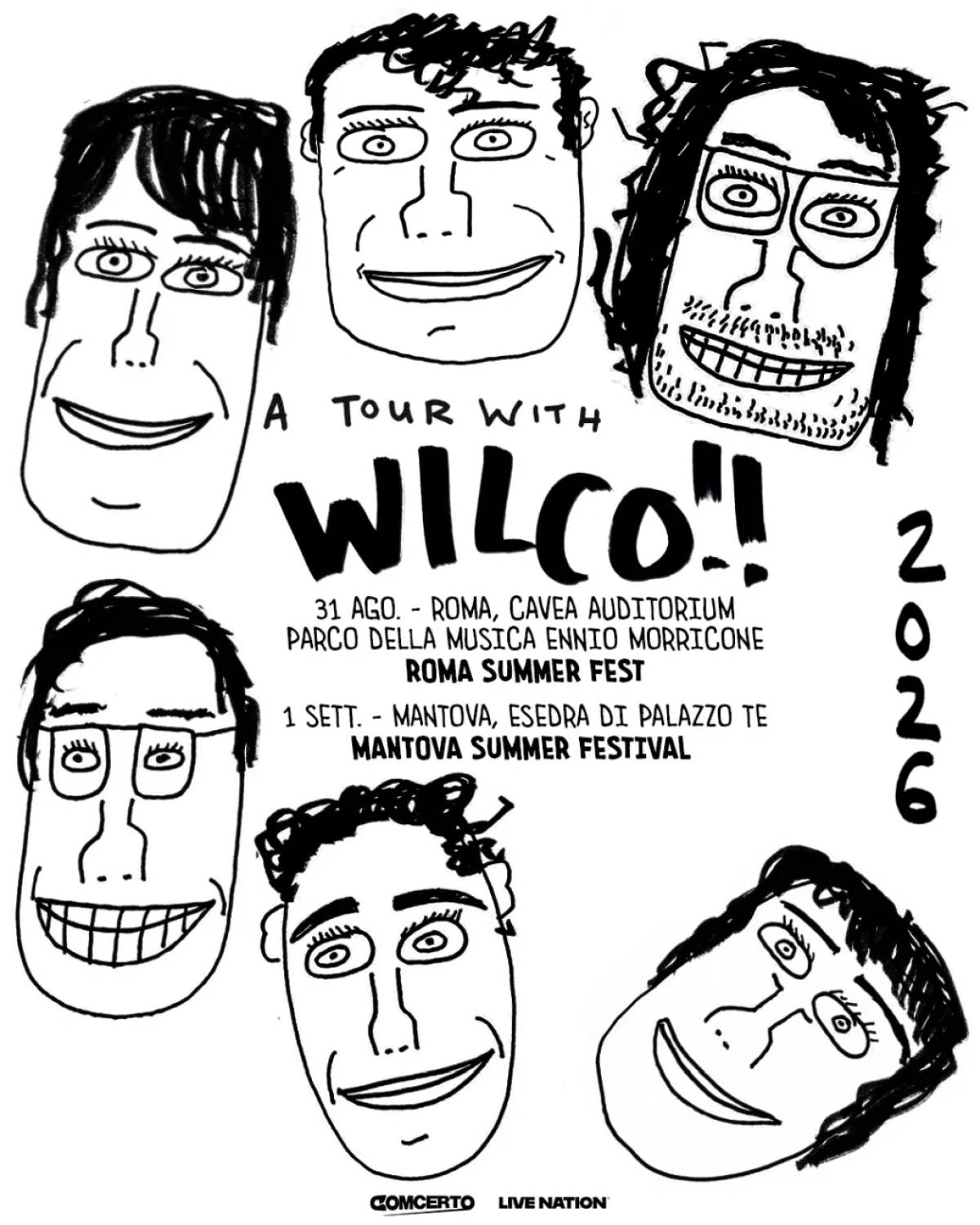 Wilco at Cavea Auditorium Parco della Musica Tickets