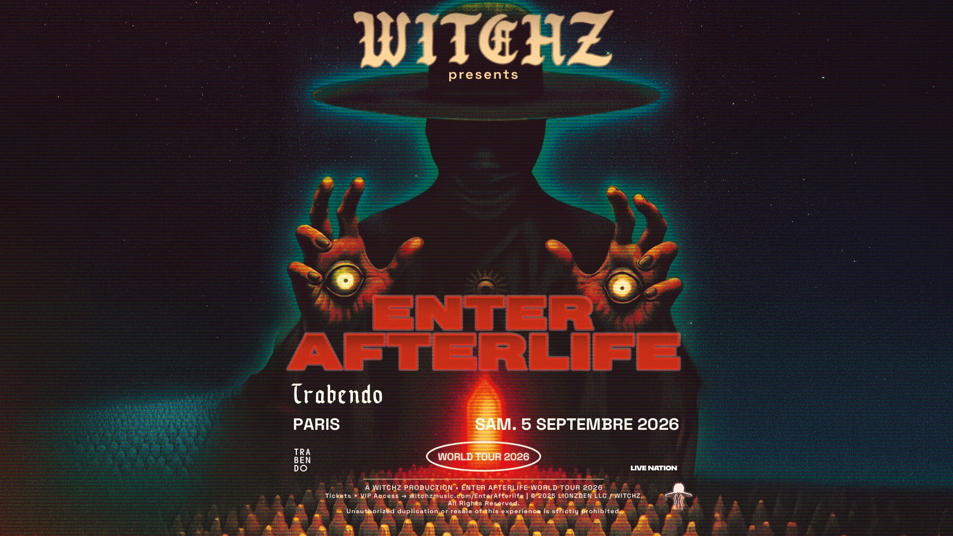 Witchz en Le Trabendo Tickets